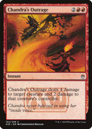 Chandra's Outrage [Masters 25] - Destination Retro