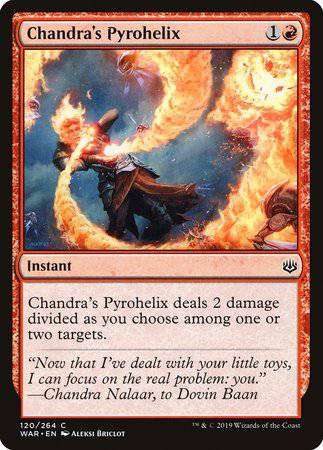 Chandra's Pyrohelix [War of the Spark] - Destination Retro