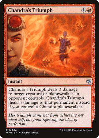 Chandra's Triumph [War of the Spark] - Destination Retro