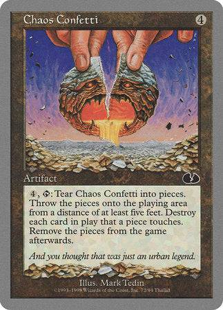 Chaos Confetti [Unglued] - Destination Retro