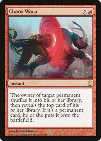Chaos Warp [Commander's Arsenal] - Destination Retro