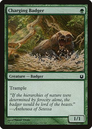 Charging Badger [Born of the Gods] - Destination Retro