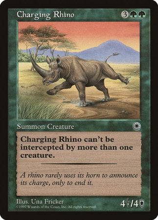 Charging Rhino [Portal] - Destination Retro