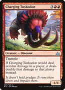 Charging Tuskodon [Rivals of Ixalan] - Destination Retro