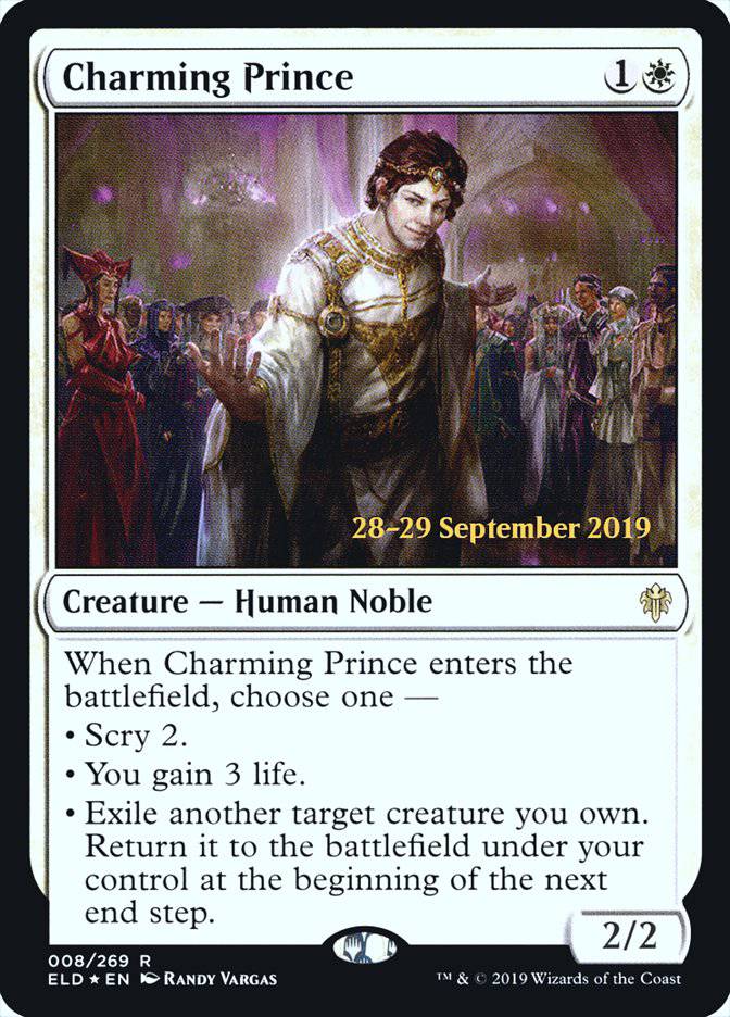 Charming Prince  [Throne of Eldraine Prerelease Promos] - Destination Retro
