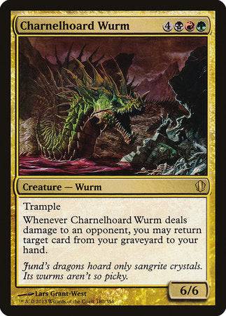 Charnelhoard Wurm [Commander 2013] - Destination Retro