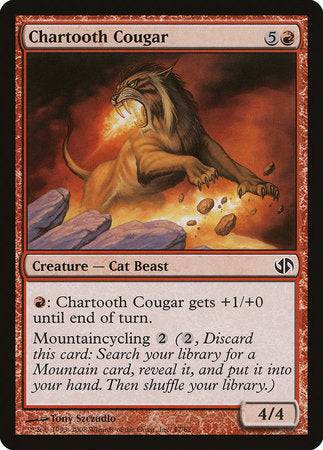 Chartooth Cougar [Duel Decks: Jace vs. Chandra] - Destination Retro