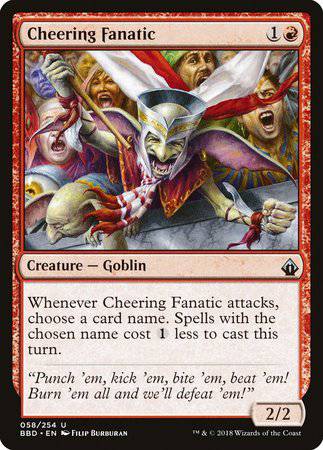 Cheering Fanatic [Battlebond] - Destination Retro