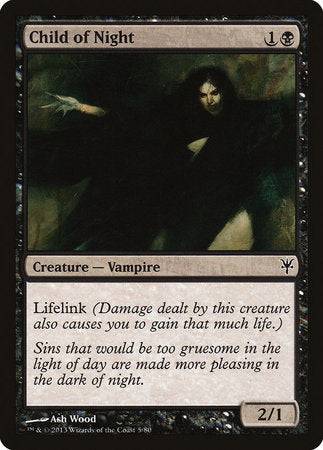 Child of Night [Duel Decks: Sorin vs. Tibalt] - Destination Retro