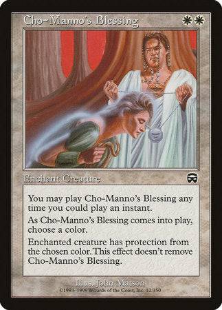 Cho-Manno's Blessing [Mercadian Masques] - Destination Retro