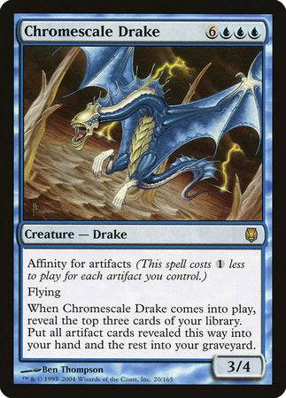 Chromescale Drake [Darksteel] - Destination Retro