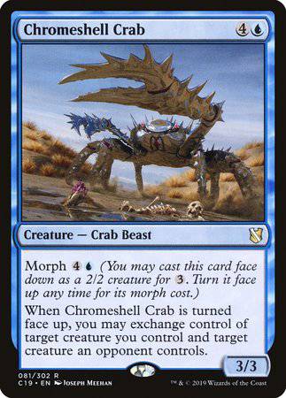 Chromeshell Crab [Commander 2019] - Destination Retro