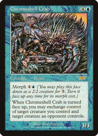 Chromeshell Crab [Legions] - Destination Retro
