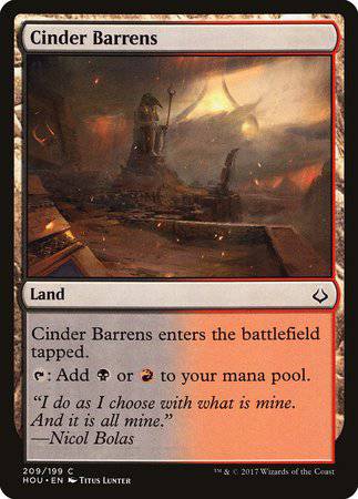 Cinder Barrens [Hour of Devastation] - Destination Retro