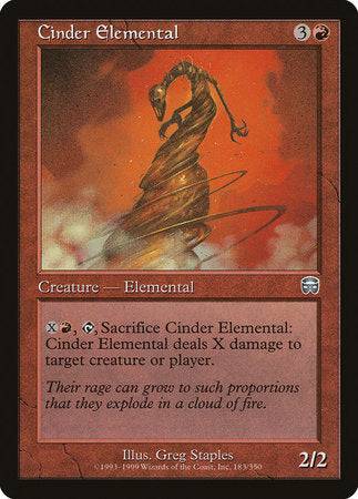 Cinder Elemental [Mercadian Masques] - Destination Retro