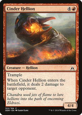 Cinder Hellion [Oath of the Gatewatch] - Destination Retro