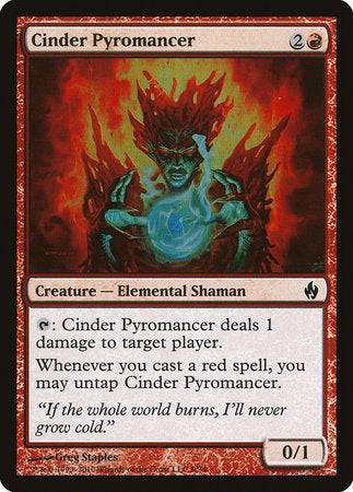 Cinder Pyromancer [Premium Deck Series: Fire and Lightning] - Destination Retro