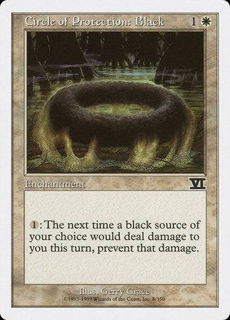 Circle of Protection: Black [Classic Sixth Edition] - Destination Retro