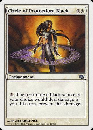 Circle of Protection: Black [Ninth Edition] - Destination Retro