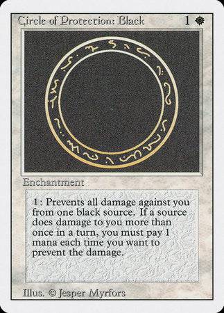 Circle of Protection: Black [Revised Edition] - Destination Retro
