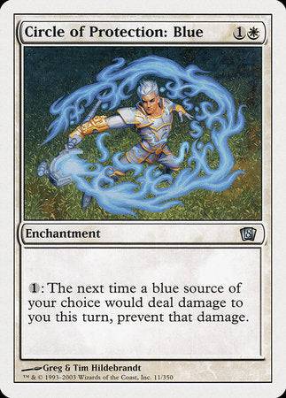 Circle of Protection: Blue [Eighth Edition] - Destination Retro