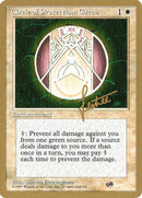 Circle of Protection: Green (Bertrand Lestree) (SB) (4ED) [Pro Tour Collector Set] - Destination Retro