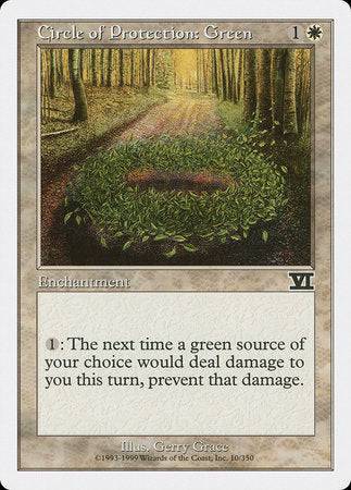 Circle of Protection: Green [Classic Sixth Edition] - Destination Retro