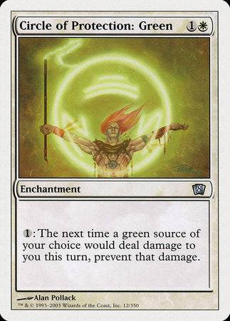 Circle of Protection: Green [Eighth Edition] - Destination Retro