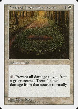 Circle of Protection: Green [Fifth Edition] - Destination Retro