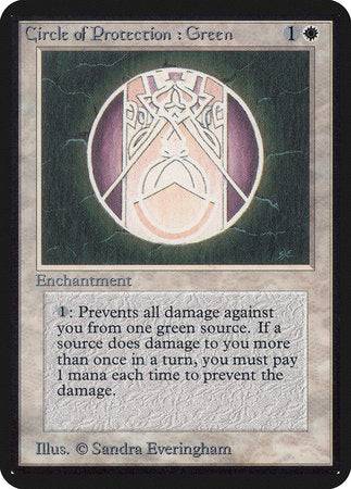 Circle of Protection: Green [Limited Edition Alpha] - Destination Retro