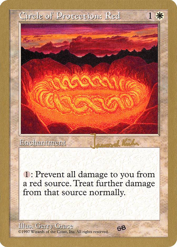 Circle of Protection: Red (Janosch Kuhn) (SB) [World Championship Decks 1997] - Destination Retro