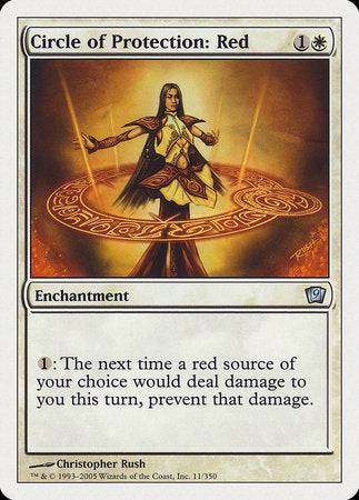 Circle of Protection: Red [Ninth Edition] - Destination Retro