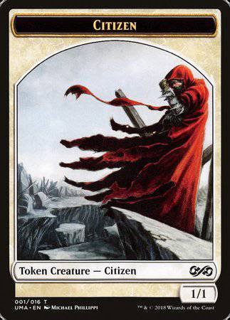 Citizen Token [Ultimate Masters Tokens] - Destination Retro