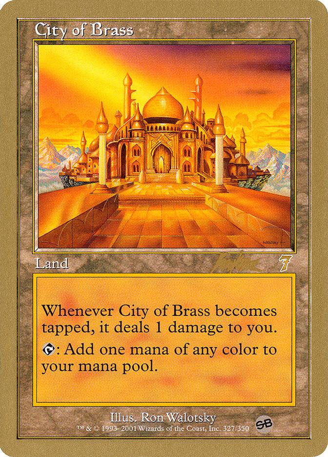 City of Brass (Brian Kibler) (SB) [World Championship Decks 2002] - Destination Retro