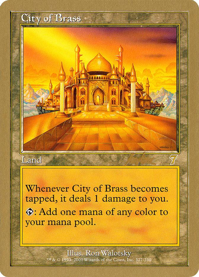 City of Brass (Brian Kibler) [World Championship Decks 2002] - Destination Retro