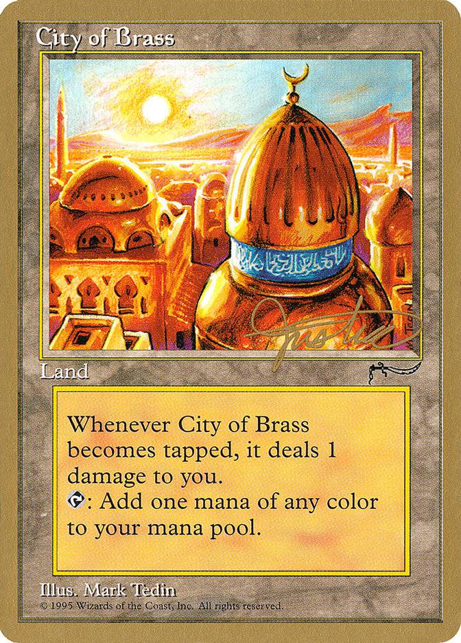 City of Brass (Mark Justice) [Pro Tour Collector Set] - Destination Retro