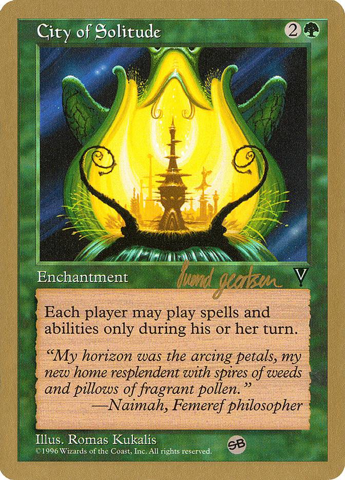 City of Solitude (Svend Geertsen) (SB) [World Championship Decks 1997] - Destination Retro