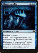 Claustrophobia [Duel Decks: Merfolk vs. Goblins] - Destination Retro