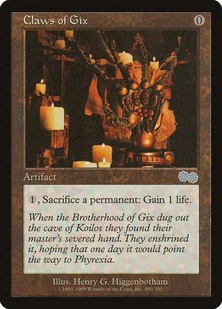 Claws of Gix [Urza's Saga] - Destination Retro