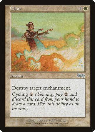 Clear [Urza's Saga] - Destination Retro