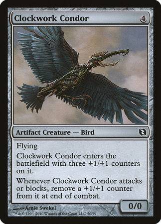 Clockwork Condor [Duel Decks: Elspeth vs. Tezzeret] - Destination Retro
