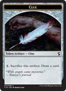 Clue // Construct (021) Double-sided Token [Commander 2018 Tokens] - Destination Retro