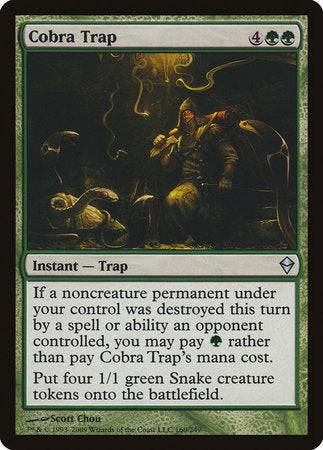 Cobra Trap [Zendikar] - Destination Retro