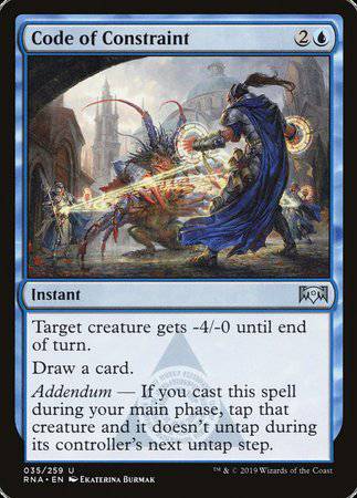 Code of Constraint [Ravnica Allegiance] - Destination Retro