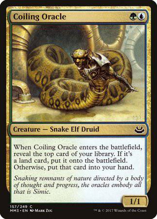 Coiling Oracle [Modern Masters 2017] - Destination Retro