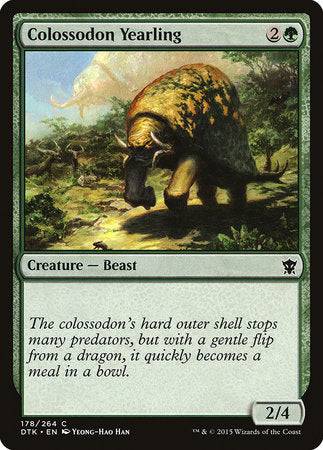 Colossodon Yearling [Dragons of Tarkir] - Destination Retro