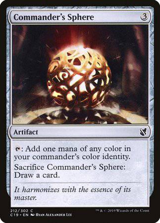 Commander's Sphere [Commander 2019] - Destination Retro