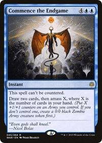 Commence the Endgame [Promo Pack: Throne of Eldraine] - Destination Retro
