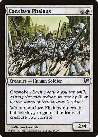 Conclave Phalanx [Duel Decks: Elspeth vs. Tezzeret] - Destination Retro