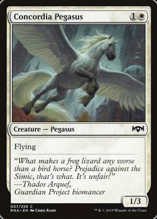 Concordia Pegasus [Ravnica Allegiance] - Destination Retro